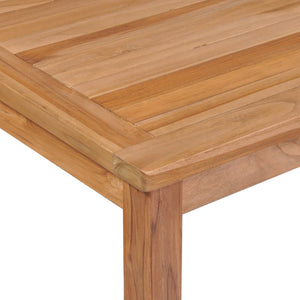 9-teiliges Garten-Ess-Set 200 x 100 cm Massivholz Teak