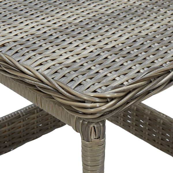 3-tlg. Garten-Lounge-Set mit Auflagen Poly Rattan Braun