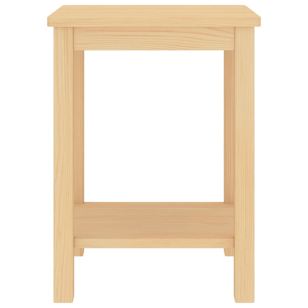 Nachttisch Kiefer Massivholz 35x30x47 cm
