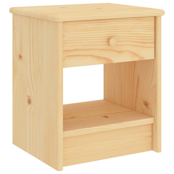 Nachttisch Kiefer Massivholz 35x30x40 cm