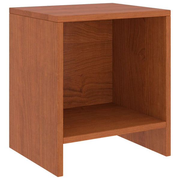 2er Set Massivholz Nachttische Honigbraun