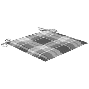vidaXL Chaises de jardin avec coussins 4 pcs Bois d'acacia massif