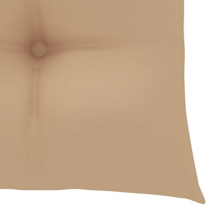 Gartenstühle mit Kissen 2 Stk. Massivholz Akazie