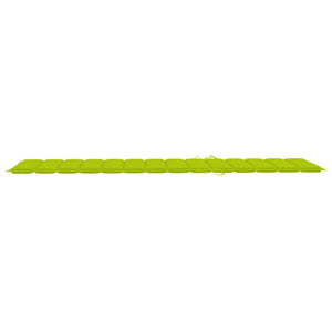 vidaXL Bain de soleil double avec coussin Bois d'acacia massif et acier