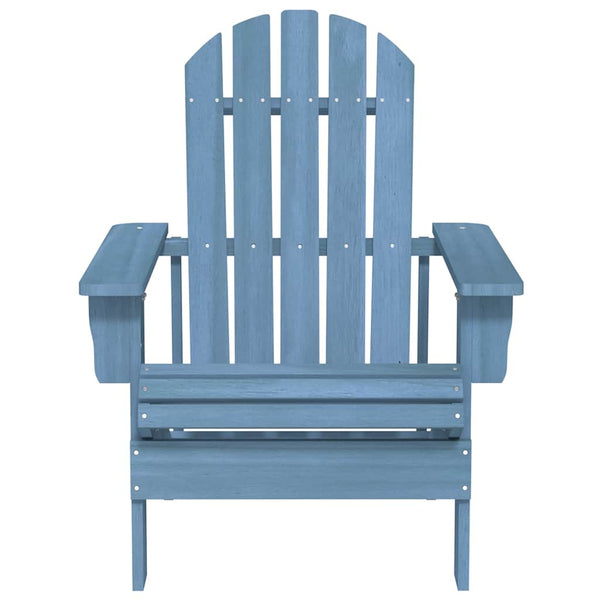 Adirondack-Gartenstuhl Massivholz Tanne Blau
