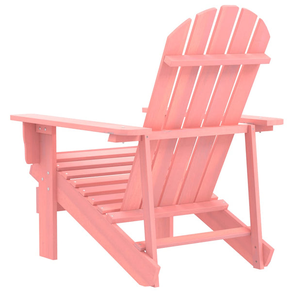 Adirondack-Gartenstuhl Massivholz Tanne Rosa