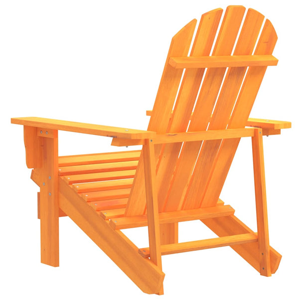 Adirondack-Gartenstuhl Massivholz Tanne Orange