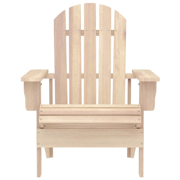 Adirondack-Gartenstuhl mit Tisch Massivholz Tanne
