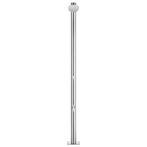 Gartendusche 215 cm Edelstahl