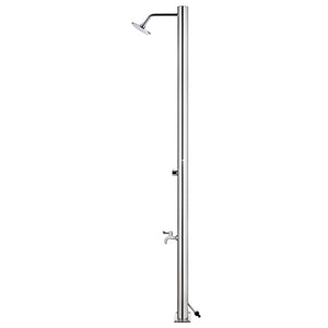 Gartendusche 215 cm Edelstahl