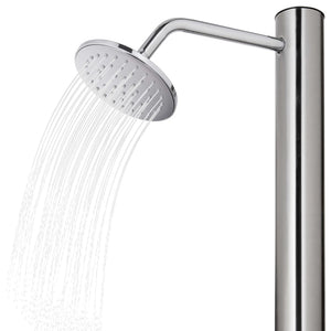 Gartendusche 215 cm Edelstahl