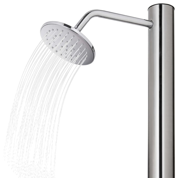 Gartendusche 215 cm Edelstahl