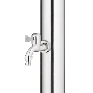 Gartendusche 215 cm Edelstahl