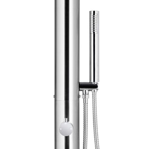 Gartendusche 220 cm Edelstahl