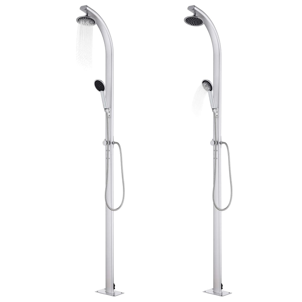 Gartendusche 215 cm Aluminium