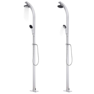 Gartendusche 215 cm Aluminium