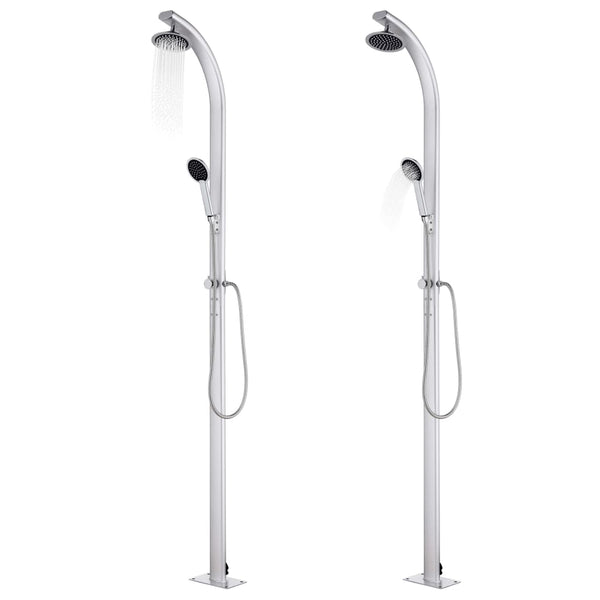 Gartendusche 215 cm Aluminium