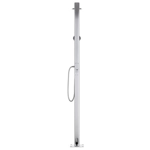 Gartendusche 215 cm Aluminium