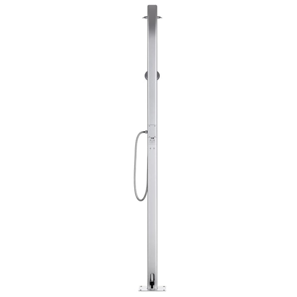 Gartendusche 215 cm Aluminium