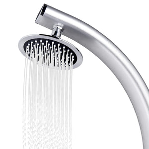 Gartendusche 215 cm Aluminium