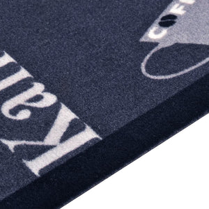 vidaXL Tapis de cuisine lavable Café Bleu 60x300 cm
