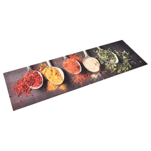 vidaXL Tapis de cuisine lavable Cuillère 60x300 cm