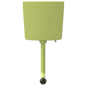 Spülkasten Wasserzulauf Unten 3/6 L Olivgrün