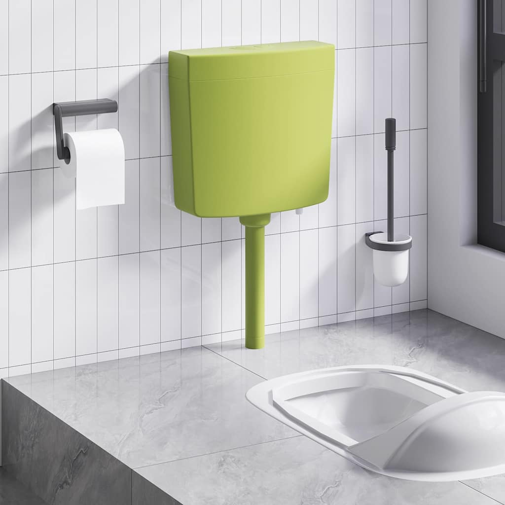 Spülkasten Wasserzulauf Unten 3/6 L Olivgrün