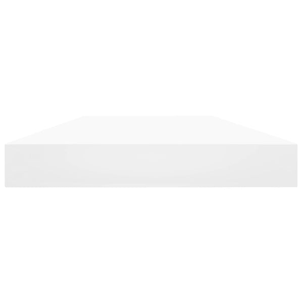 Bücherregal Bretter Weiß 40x10 cm, 4er Set