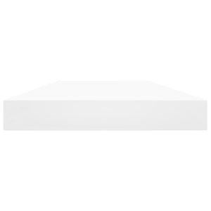 Bücherregal Bretter Weiß 40x10 cm, 8er Set