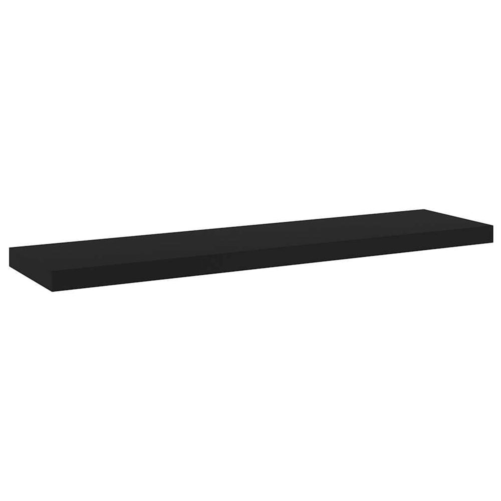 Regalbretter Schwarz 40x10 cm, 8er Set