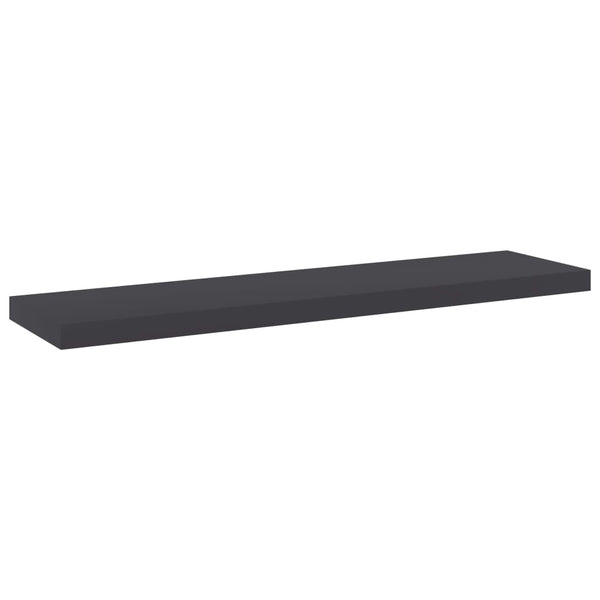Bücherregal Bretter Grau, 4er Set