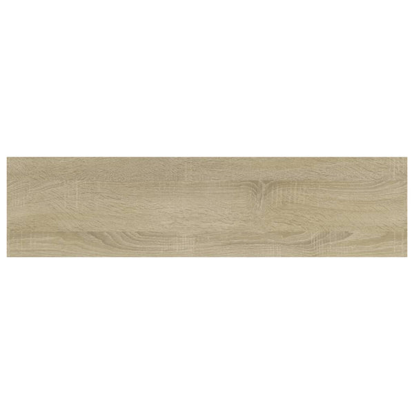 Sonoma Eiche Bücherregal Bretter 40x10 cm, 4er Set