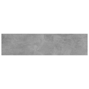 Betongraue Bücherregal-Bretter, 8er-Set