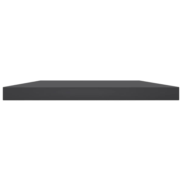 Bücherregal Bretter Grau 40x20 cm, 4er Set