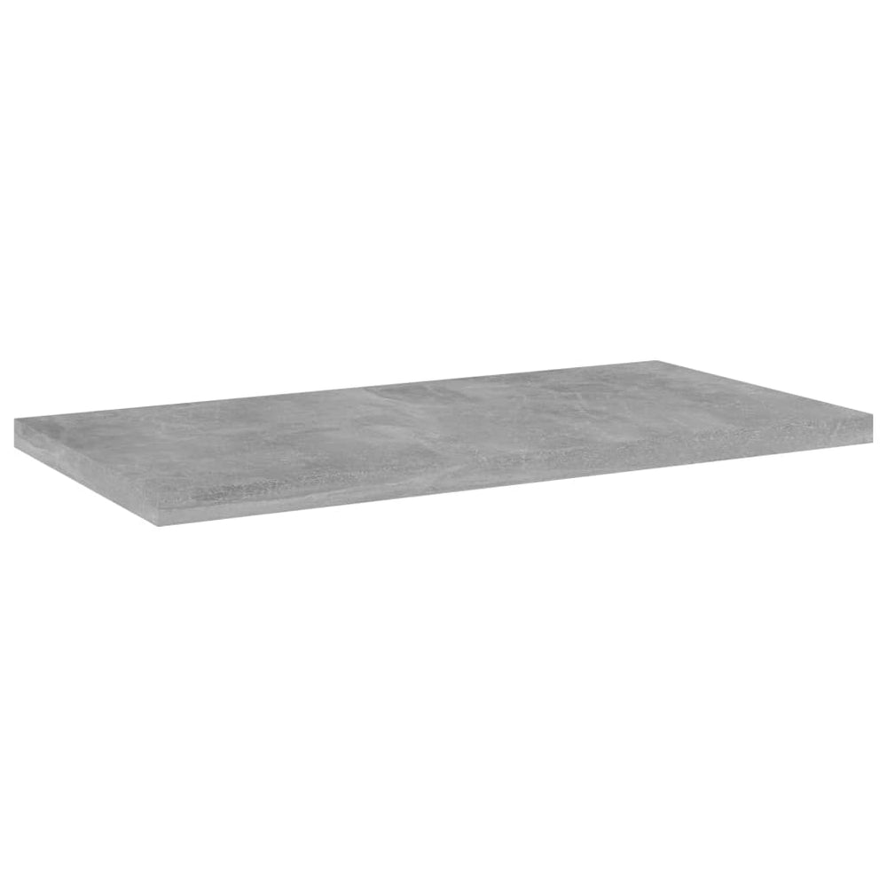 Betongraue Bücherregal Bretter, 8er Set