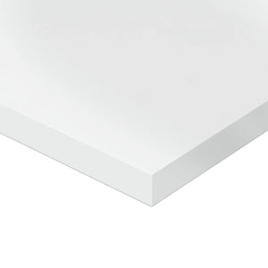 Regalbretter Hochglanz Weiß 40x20 cm, 4er Set