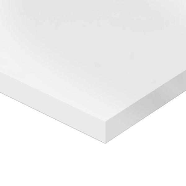 Regalbretter Hochglanz Weiß 40x20 cm, 4er Set