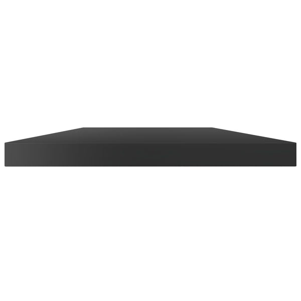 Bücherregal Bretter Schwarz Hochglanz 40x20 cm, 8er Set