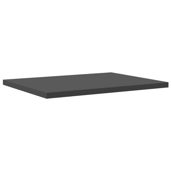 Bücherregal Bretter Grau 40x30 cm, 4er Set