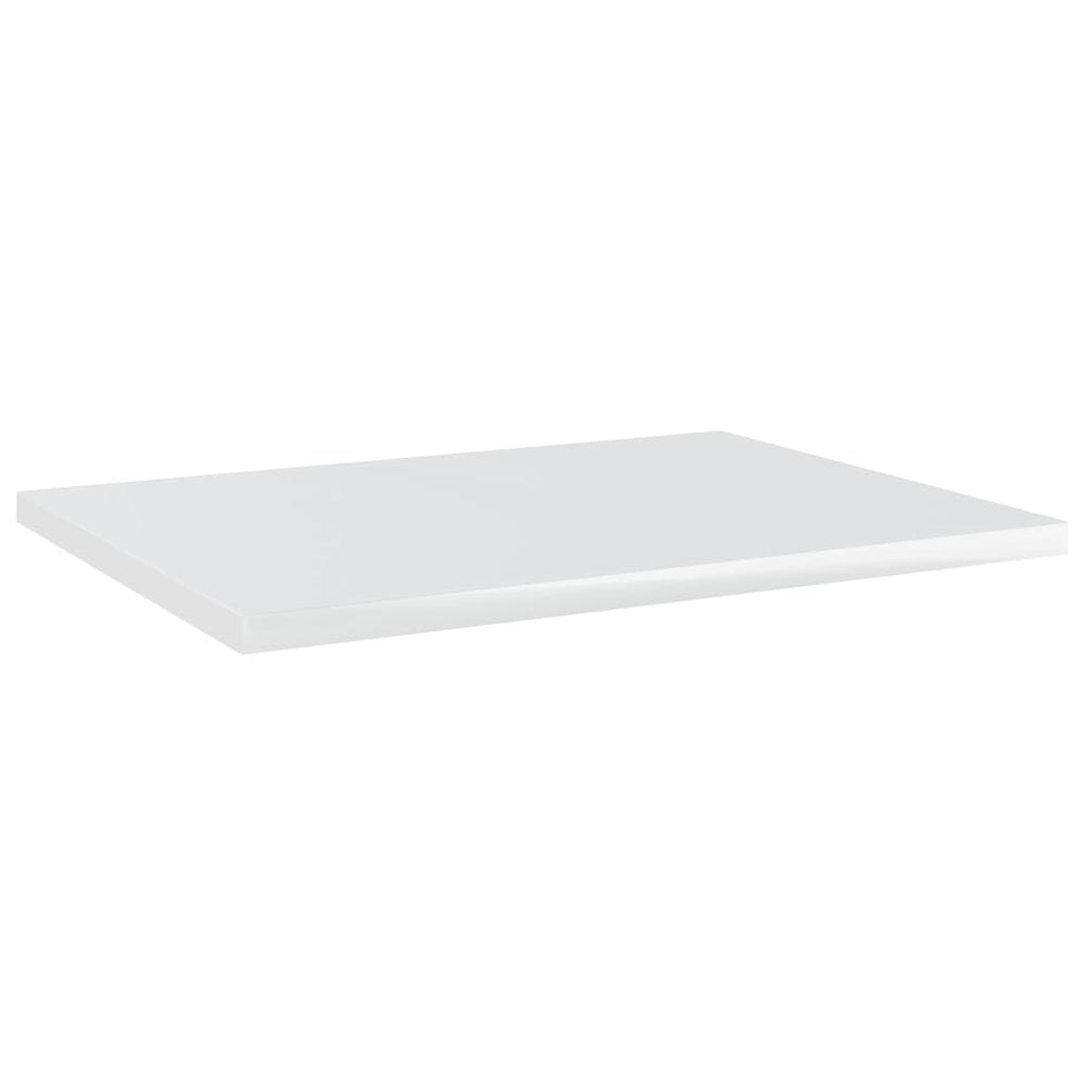 Regalbretter Hochglanz Weiß 40x30 cm, 4er Set