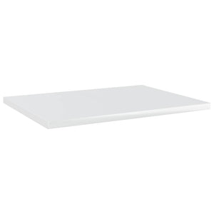 Regalbretter Hochglanz Weiß 40x30 cm, 4er Set