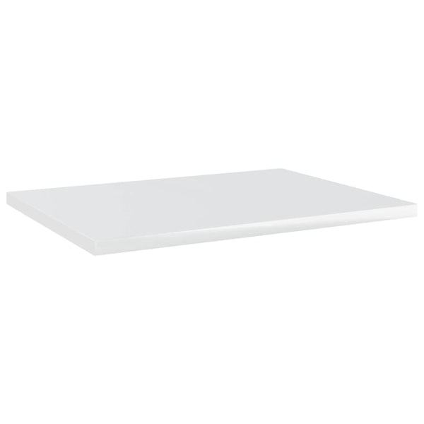 Regalbretter Hochglanz Weiß 40x30 cm, 4er Set