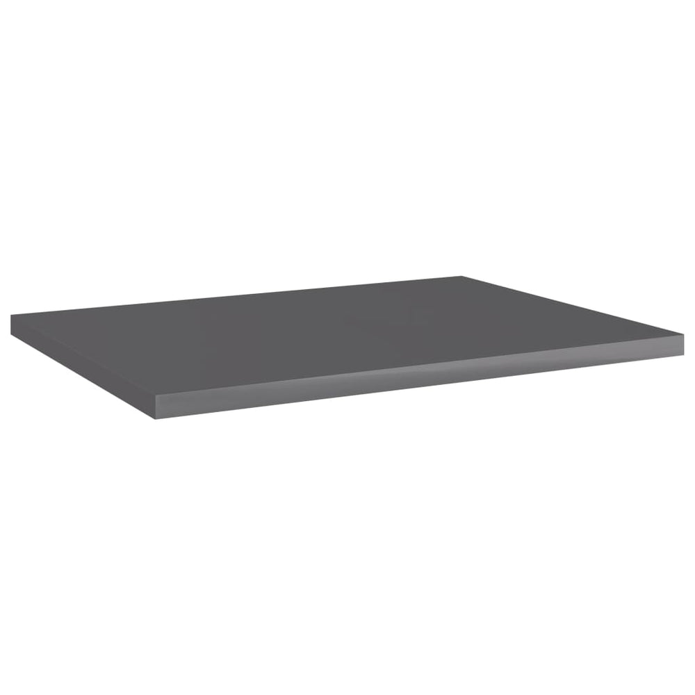 Bücherregal Bretter Hochglanz Grau 40x30