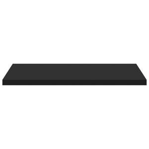 Bücherregal Bretter Schwarz 4er Set