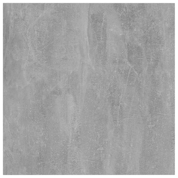 Bücherregal Bretter Betongrau 40x40cm, 4er-Set