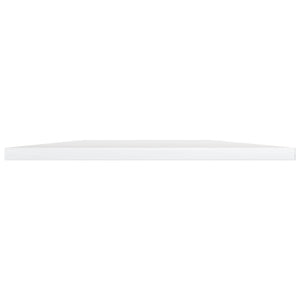 Bücherregal Bretter Hochglanz Weiß 40x40cm 8er Set