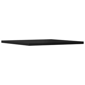 Regalbretter Schwarz Hochglanz 40x40cm, 8er-Set