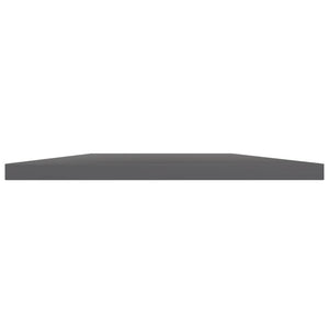 Bücherregal Bretter Hochglanz Grau 40x40cm, 8er Set