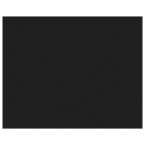 Schwarze Bücherregal-Bretter, 4er-Set